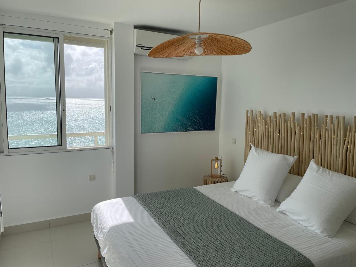 Ferienwohnung Face A La Mer Le Gosier  Exterior foto