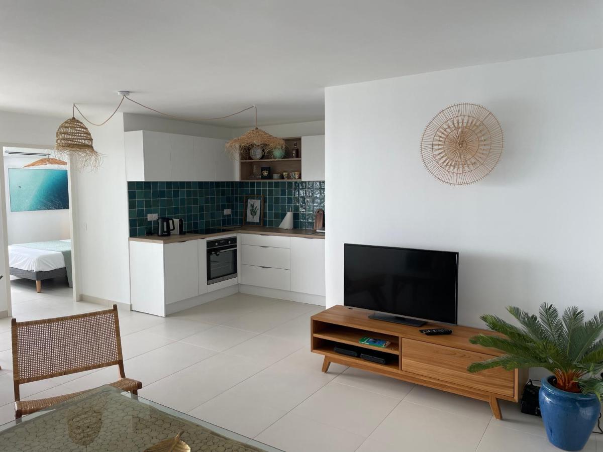 Ferienwohnung Face A La Mer Le Gosier  Exterior foto